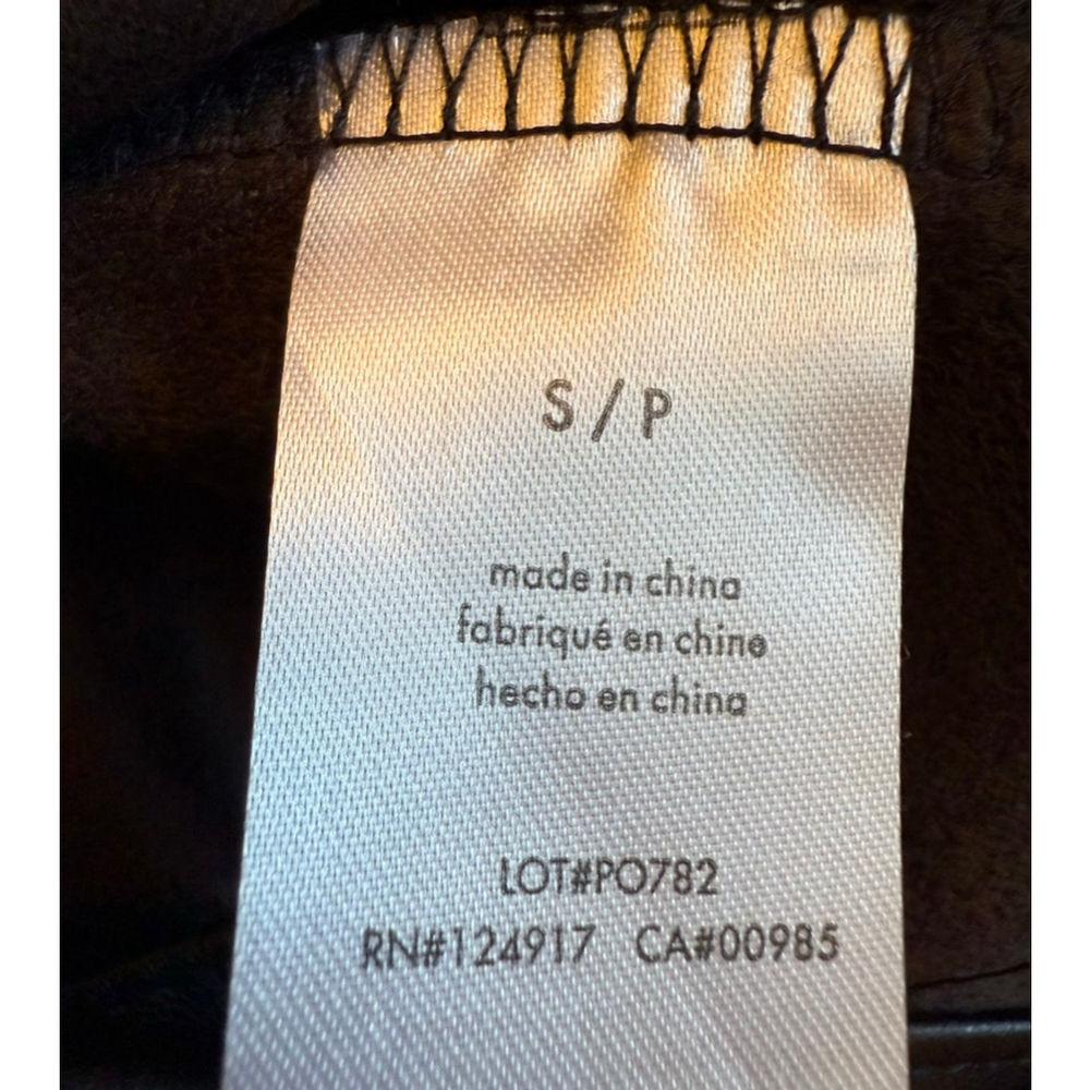 WeWoreWhat Vegan Leather Stirrup Leggings Black Size S NWT - Picture 11 of 16